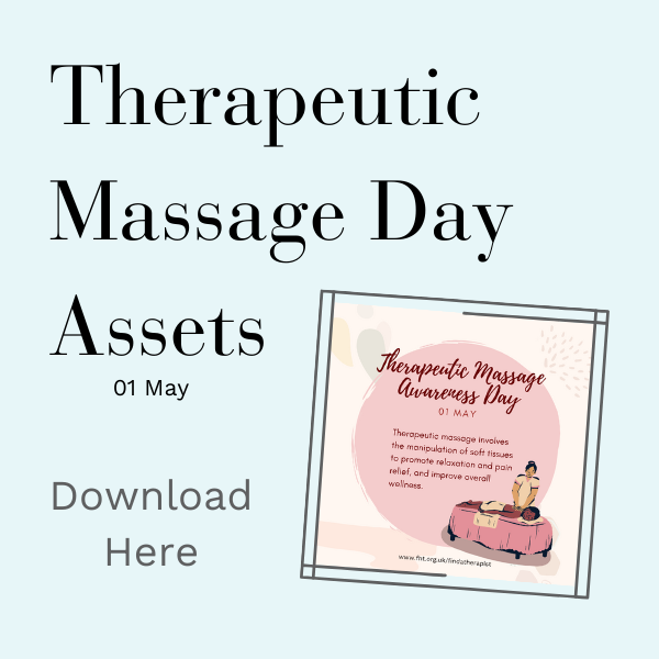 Celebrating Therapeutic Massage Day
